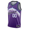 Maillot Basket Homme Utah Jazz Personnalisé 2025-26 Nike Icon Edition Violet Swingman